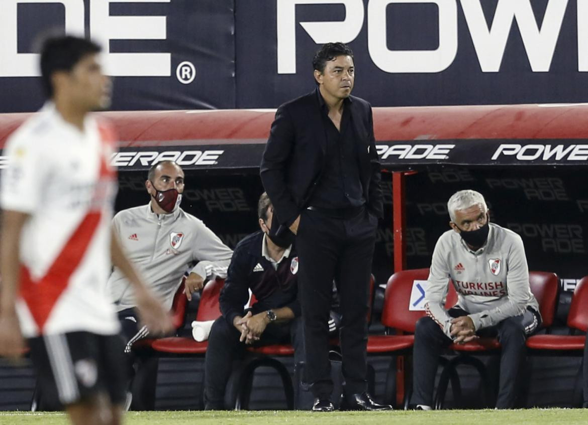 Marcelo Gallardo. Entrenador de RIver. Foto: NA