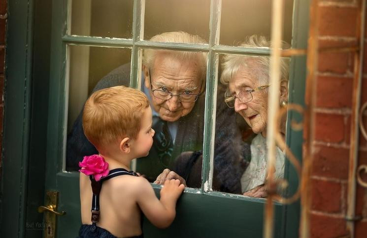 Abuelos con 68 años de casados