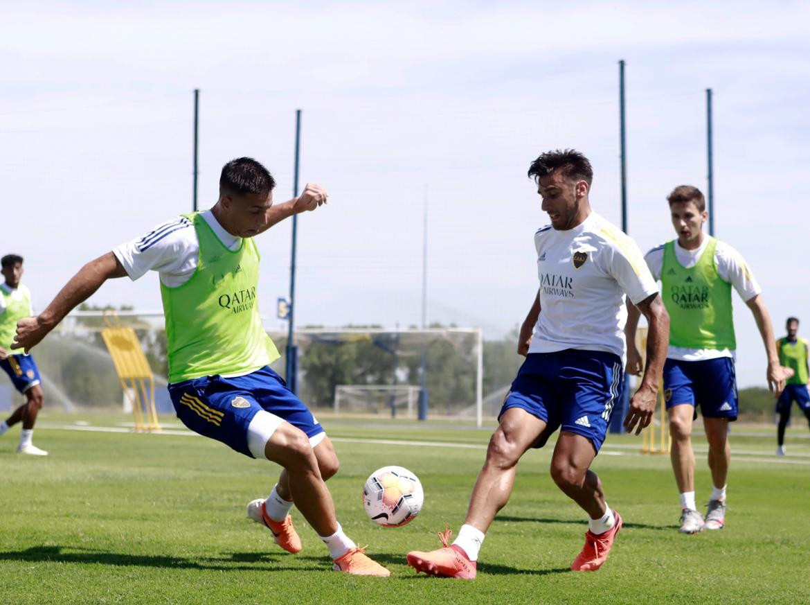 Boca Juniors. entrenanamiento. NA