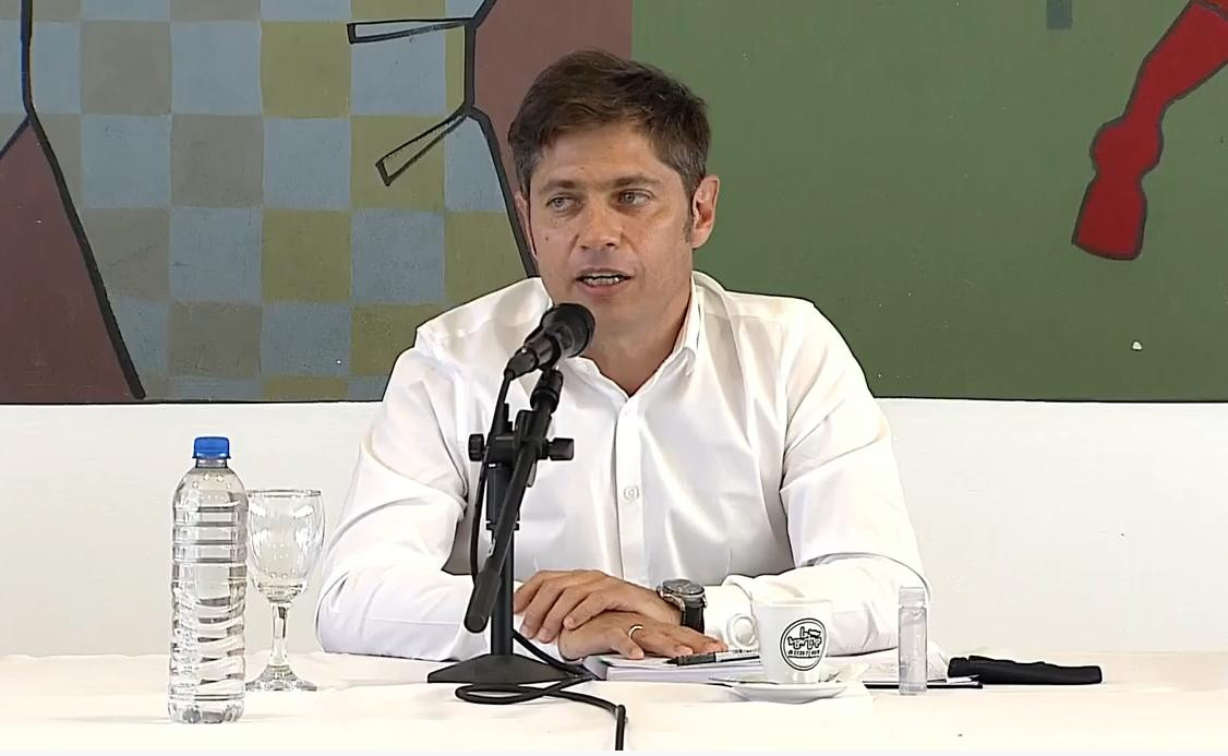 Axel Kicillof, gobernador de la provincia de Buenos Aires