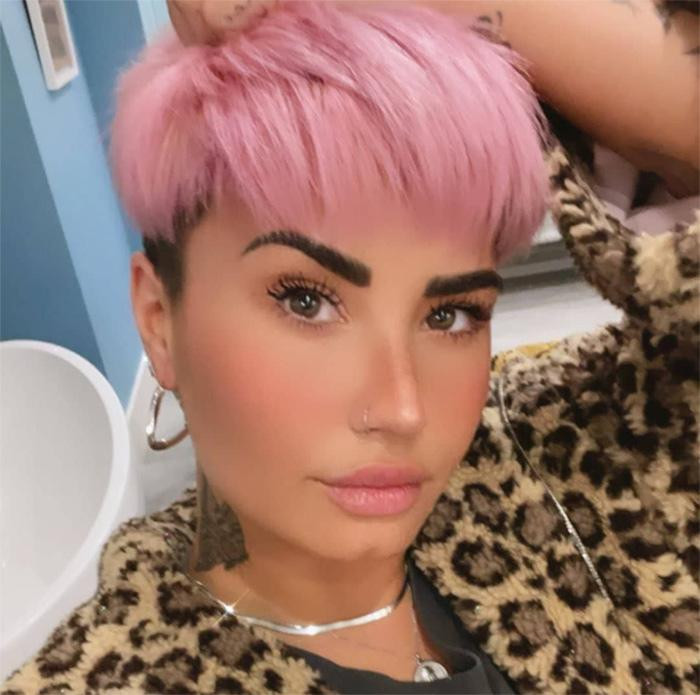 El asombroso nuevo look de Demi Lovato