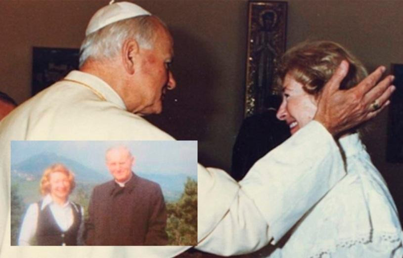 Juan Pablo II, Karol Wojtyla, Anna-Teresa Tymieniecka, foto Bill y Jadwiga Smith