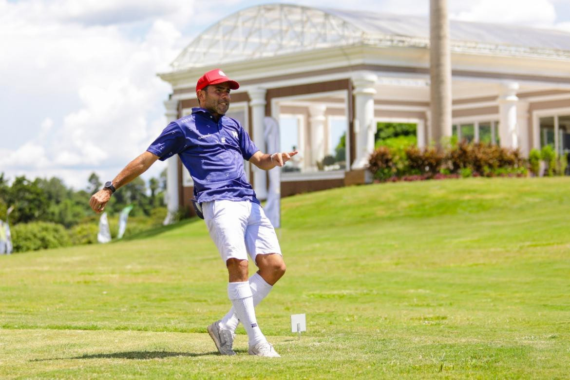 Matías Perrone, campeón mundial de Footgolf