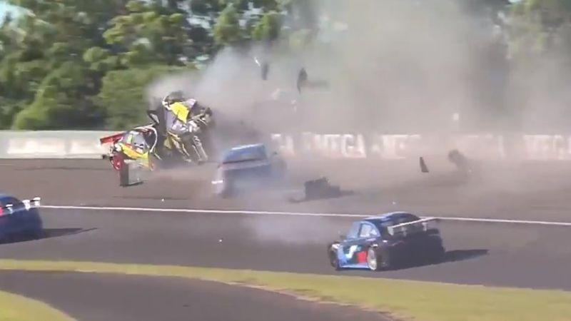 Accidente en el Top Race Junior