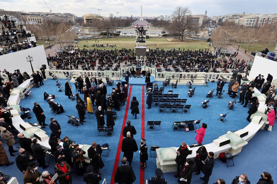 Capitolio de Estados Unidos para la jura de Joe BIden