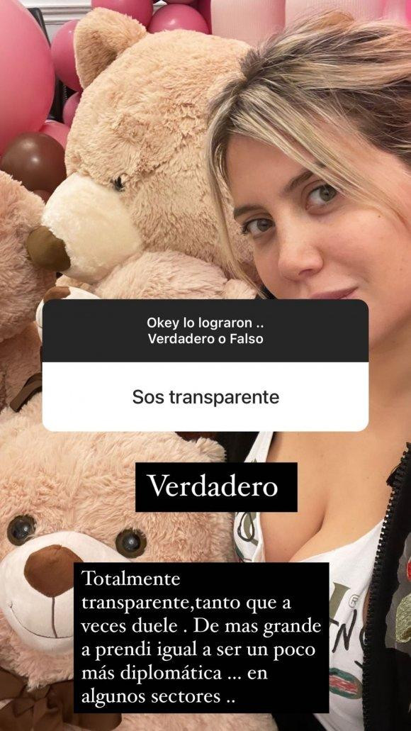 Las confesiones picantes de Wanda Nara en un 