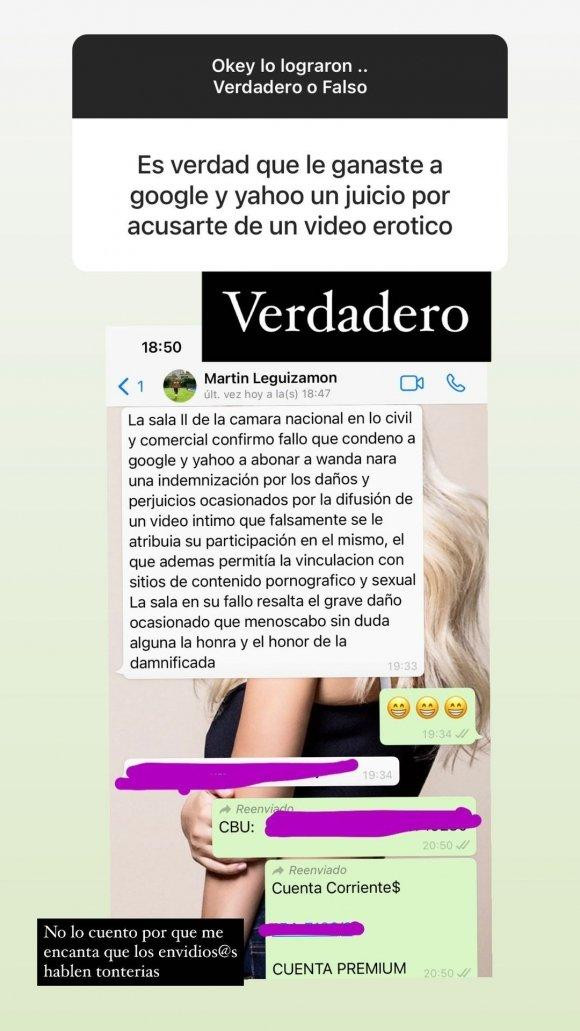 Las confesiones picantes de Wanda Nara en un 