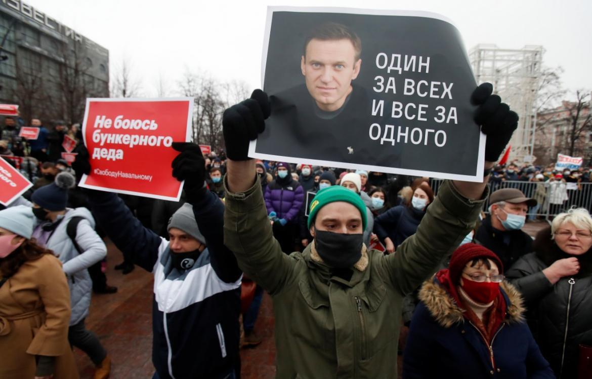 Manifestaciones, violencia y represión en Rusia, Foto Reuters