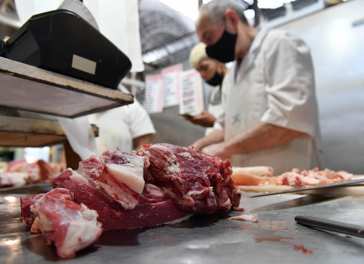 Consumo de carne, cortes de carne, carnicería, NA