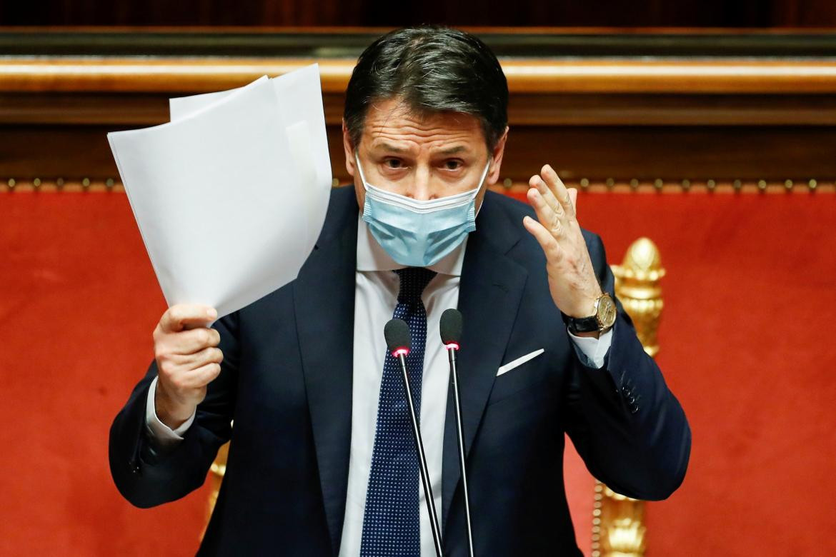 Giuseppe Conte, primer ministro de Italia, REUTERS