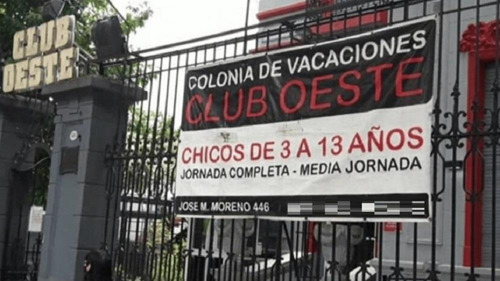 Club Oeste en Caballito, nene secuestrado.