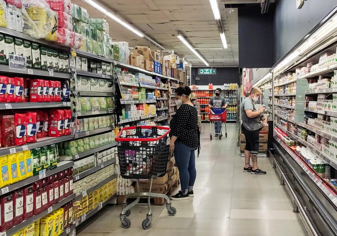 Supermercado, canasta básica de alimentos, consumo, inflación, Foto NA