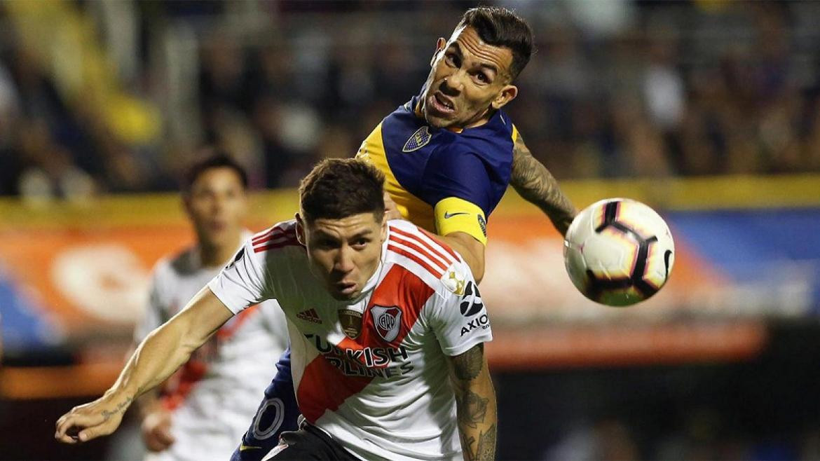 Carlos Tevez y Gonzalo Montiel, Boca Juniors, River Plate, Fútbol argentino