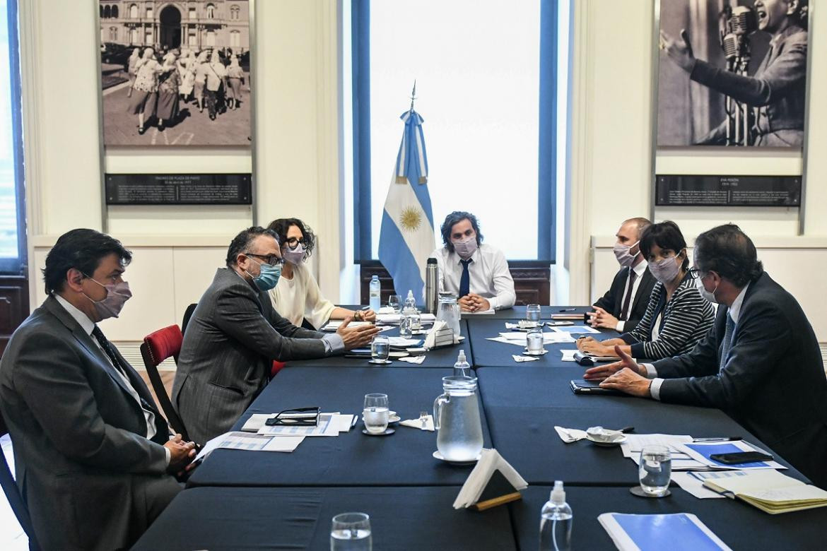 Reunión de Gabinete Económico, NA.