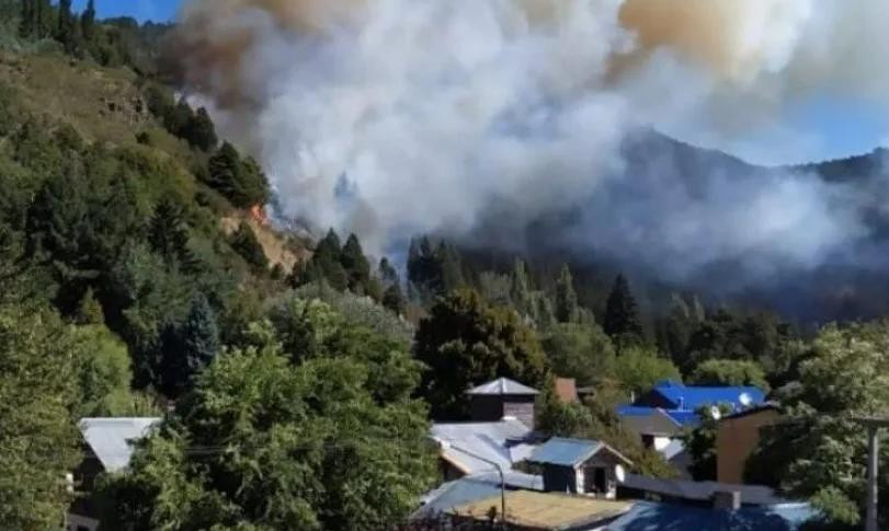 Incendio en San Martín de los Andes