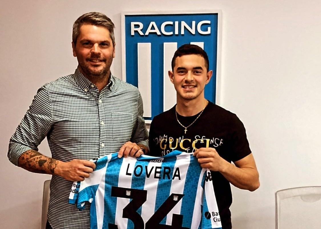 Maximiliano Lovera en Racing