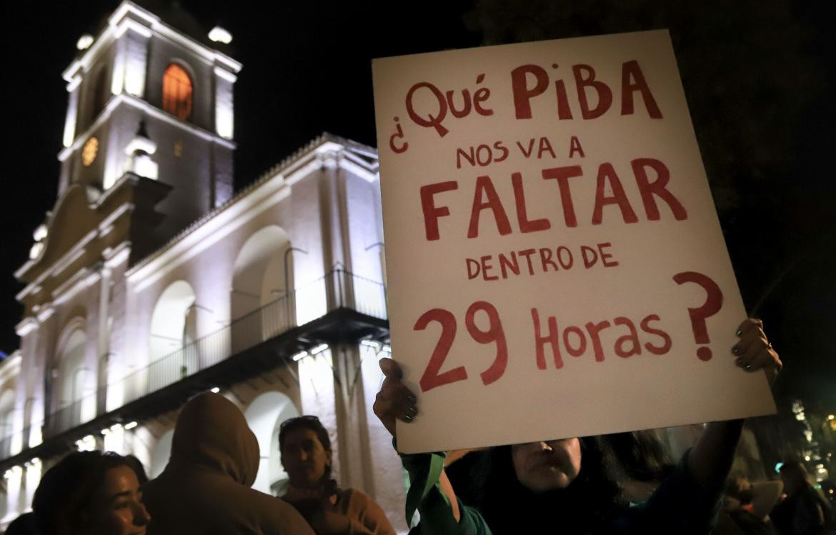 Femicidios en Argentina, marcha por justicia, NA