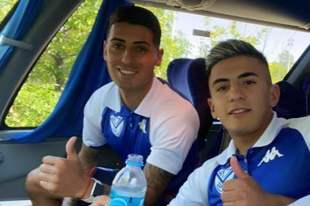 Thiago Almada y Miguel Brizuela