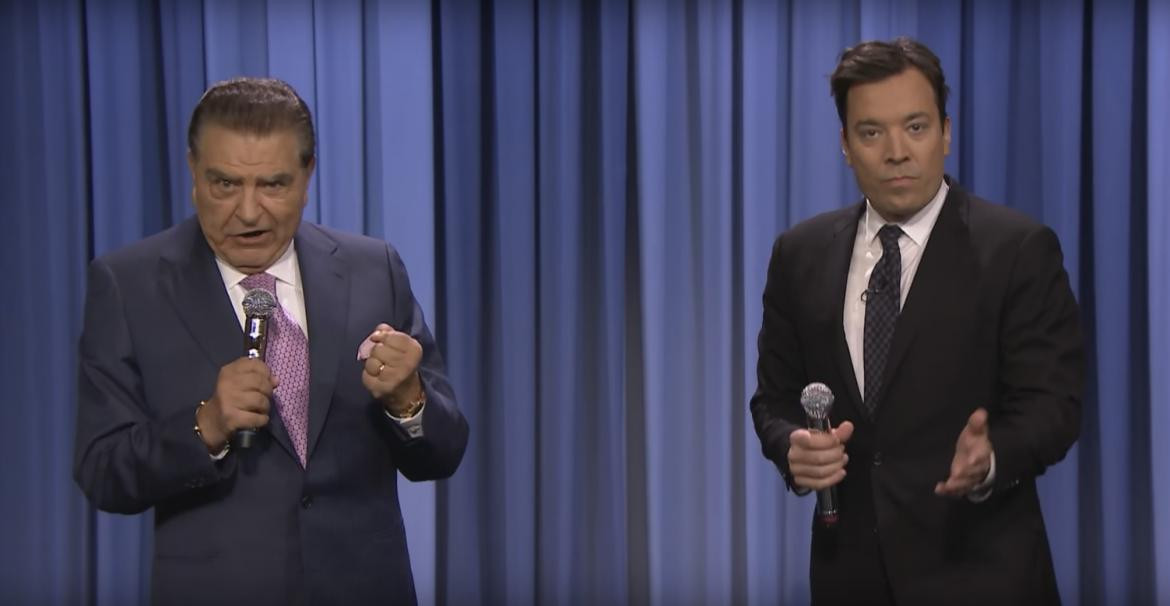 Don Francisco y Jimmy Fallon