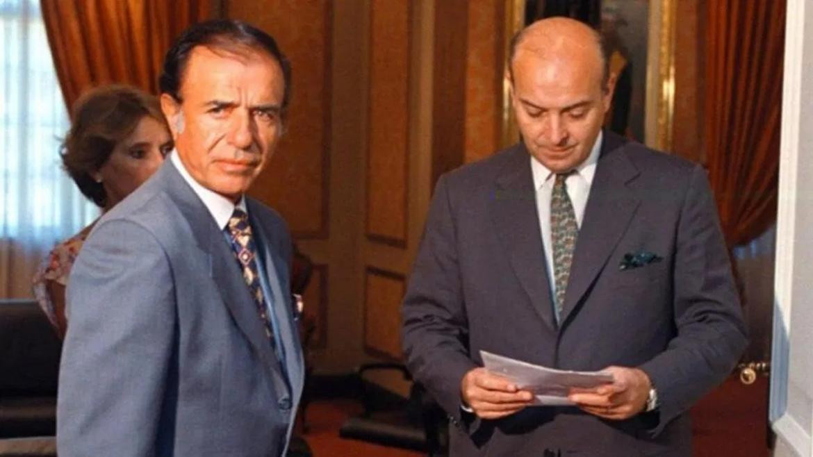 Carlos Saúl Menem y Juan Domingo Cavallo