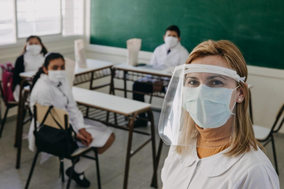 Clases, escuelas, alumnos, coronavirus en Argentina, Foto NA	