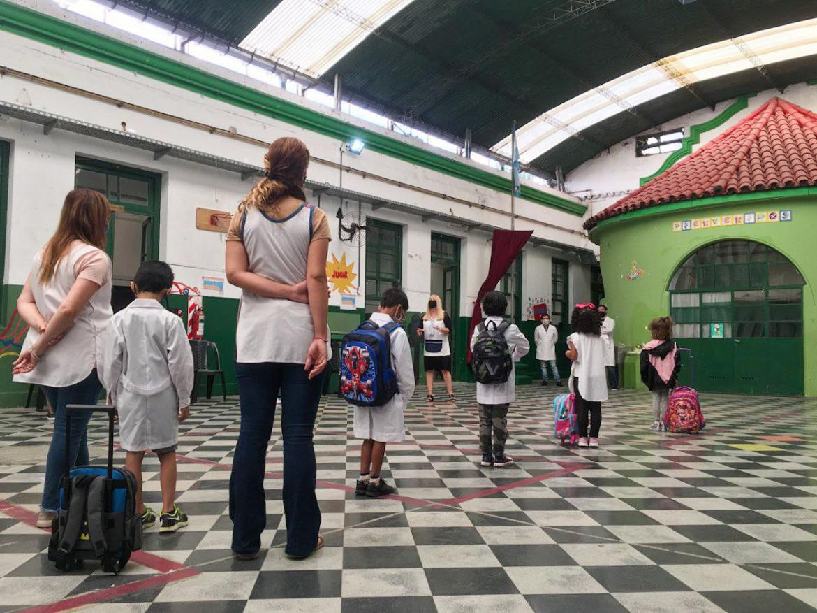 Regreso de las clases presenciales en la Ciudad, Rodríguez Larreta, NA