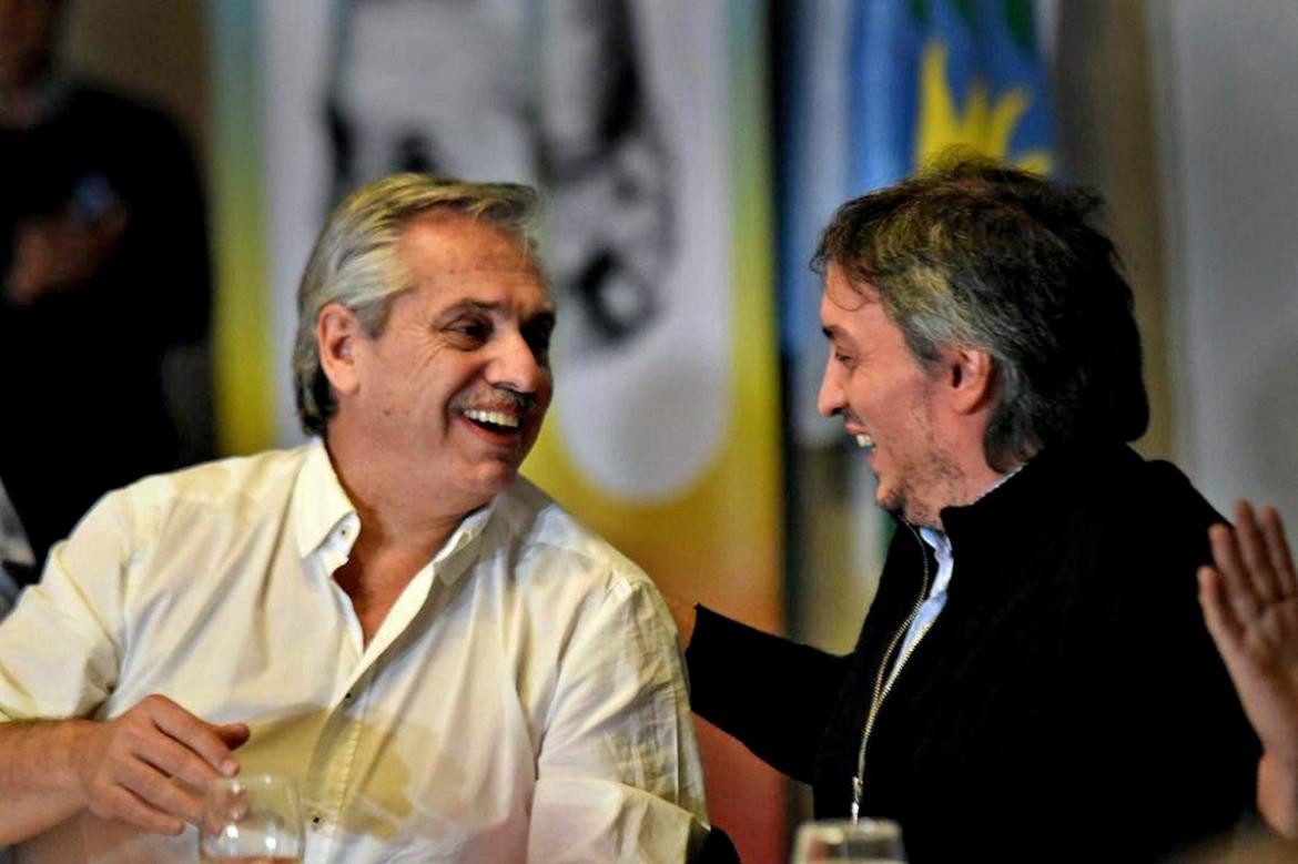 Alberto Fernández y Máximo Kirchner