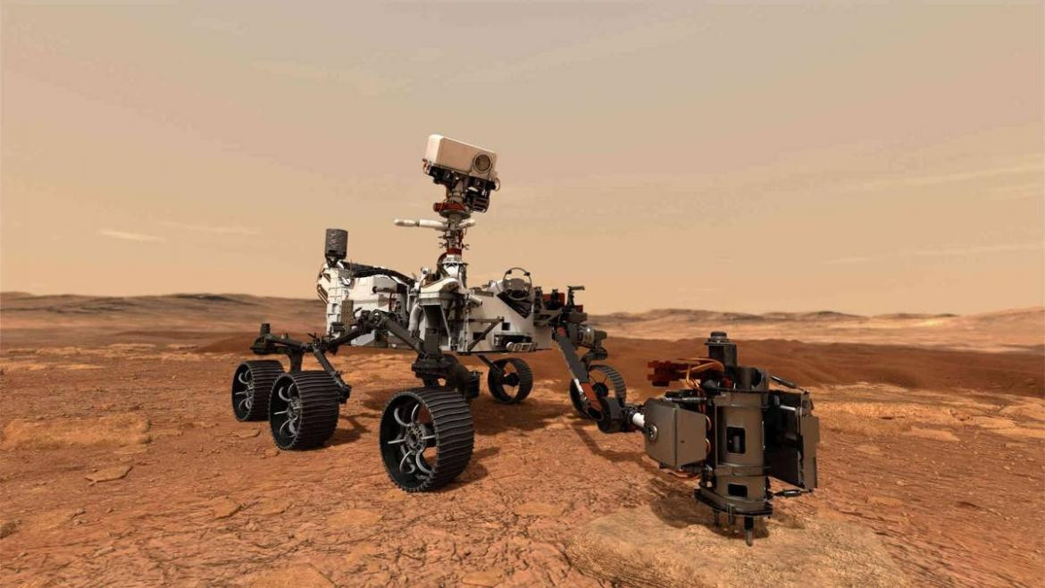 Rover Perseverance en Marte, Foto: JPL/NASA