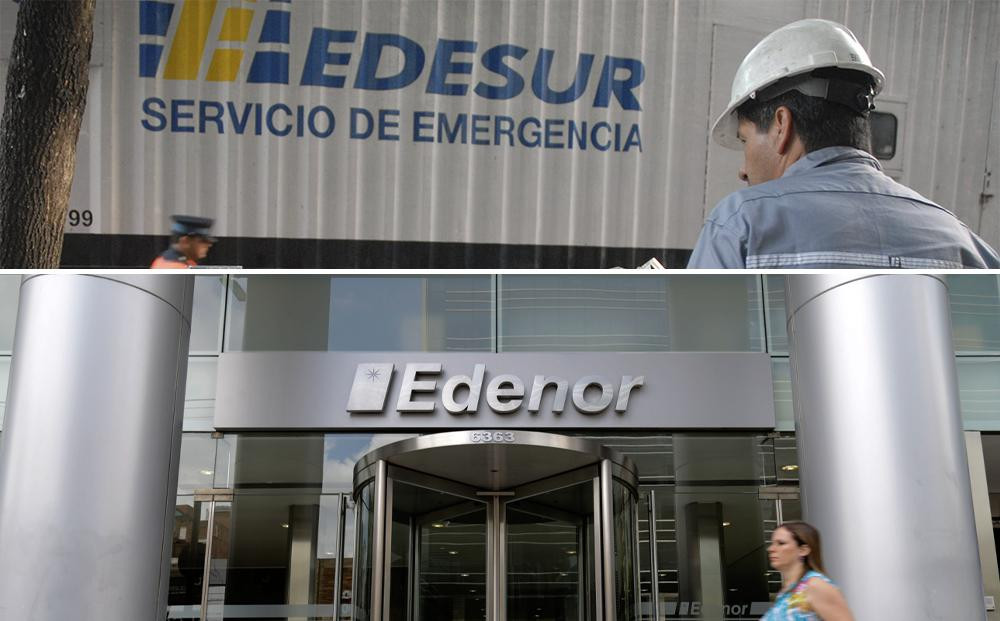 Edesur y Edenor, empresas eléctricas, NA