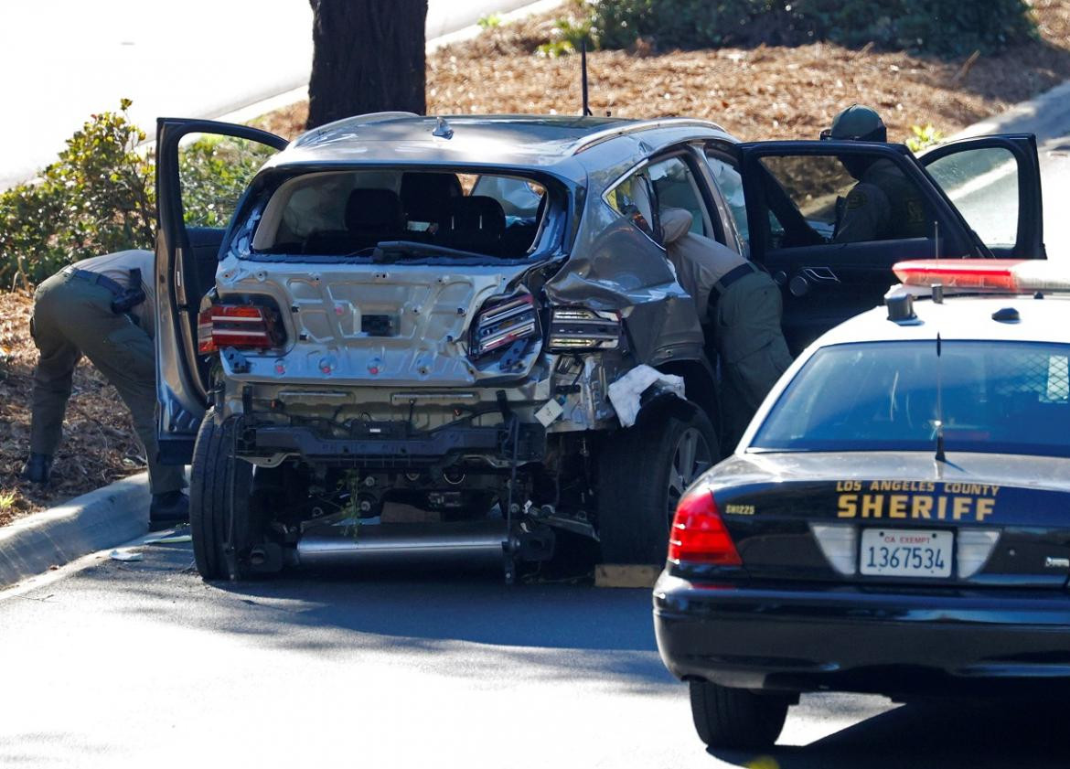 Accidente de Tiger Woods, Reuters.