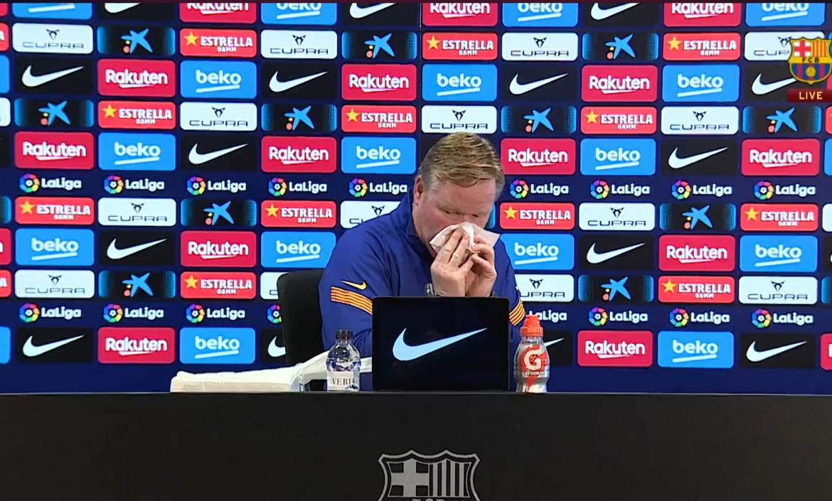 Ronald Koeman, conferencia de prensa, Barcelona