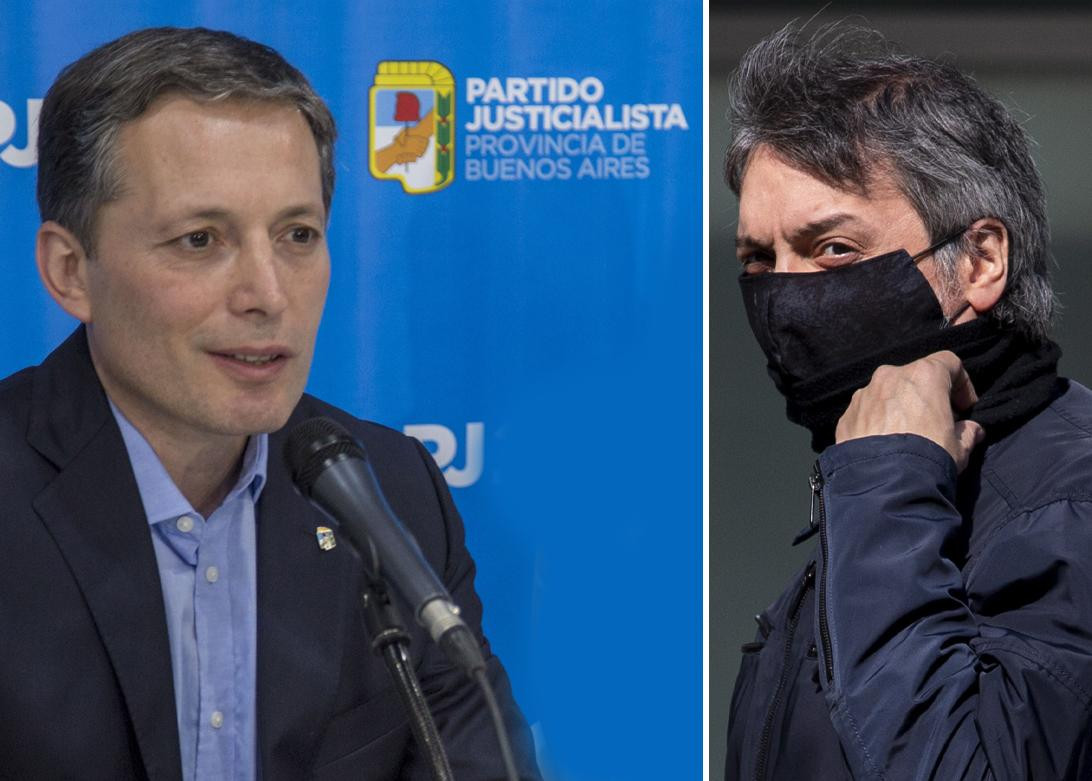 Fernando Gray y Máximo Kirchner, Partido Justicialista, peronismo, Fotos NA	