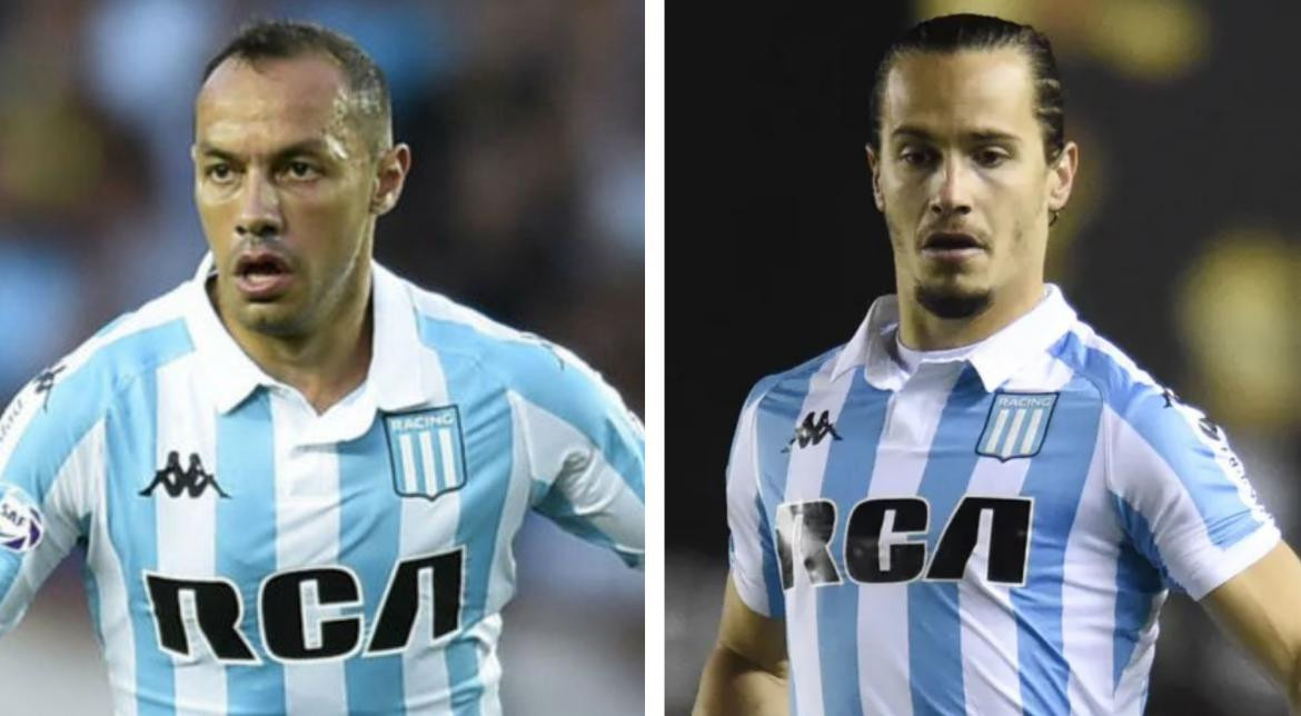 Lucas Orban y Marcelo Díaz