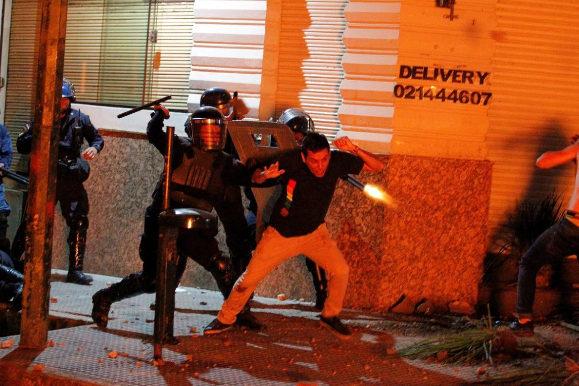 Protestas e incidentes en Paraguy, Reuters.