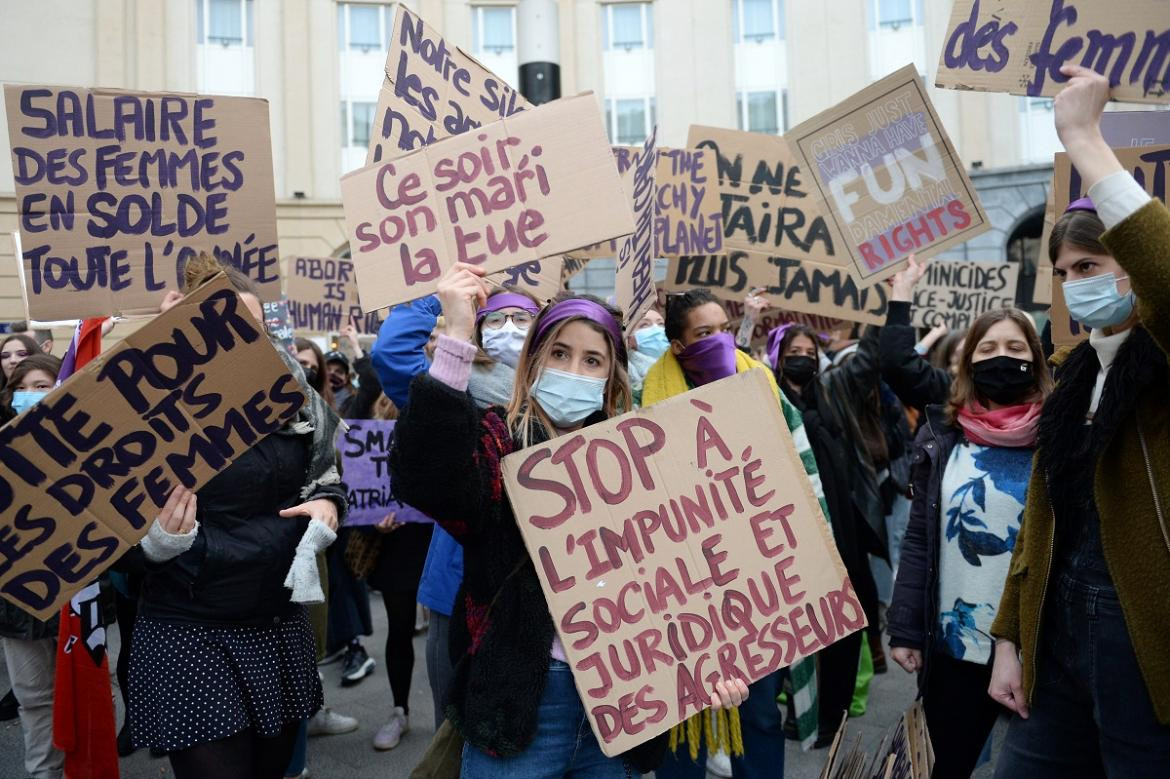 Dia Internacional de la Mujer en Belgica, Reuters.