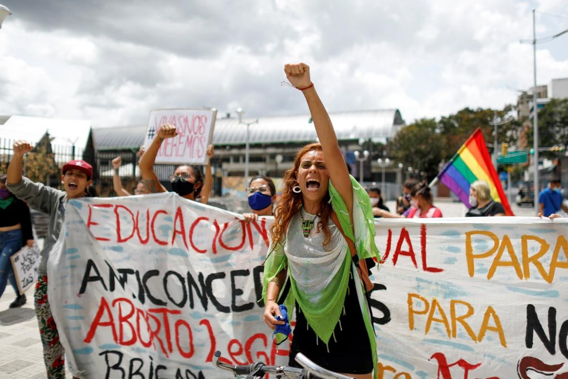 Dia Internacional de la Mujer en Venezuela, Reuters.