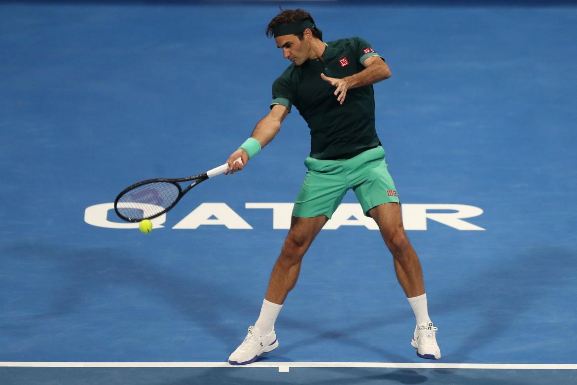 Roger Federer en Doha