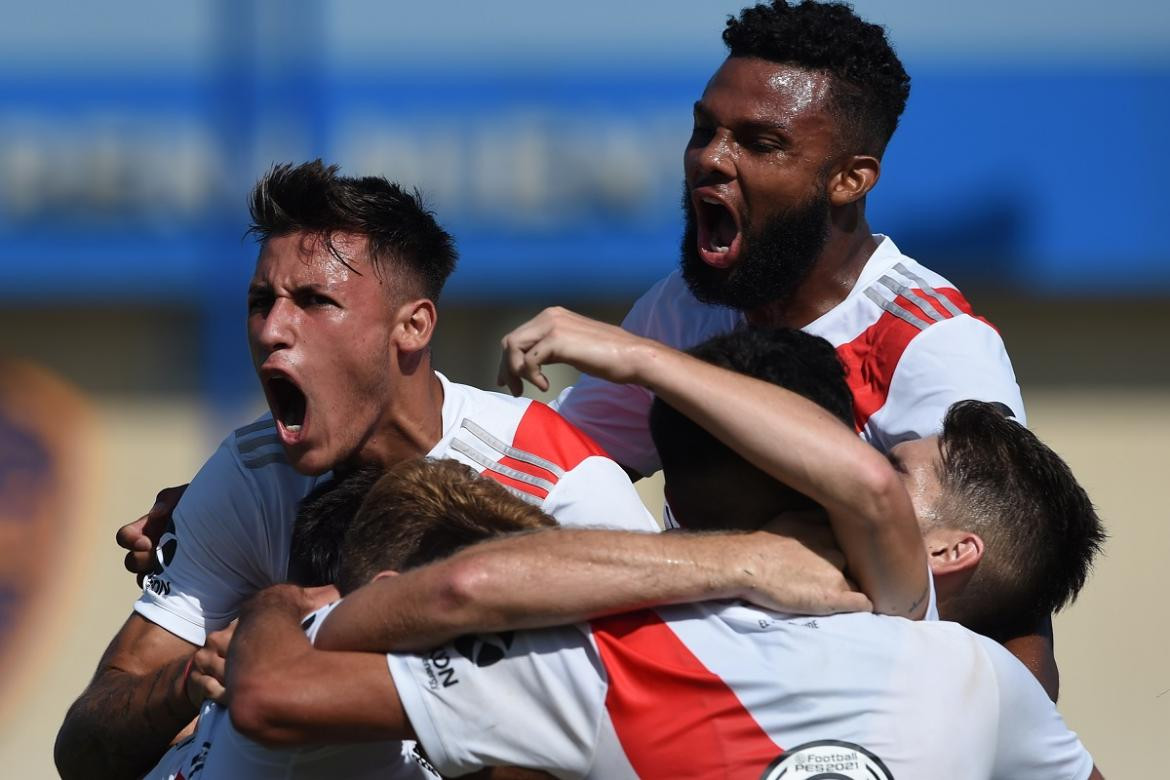 River ganó el superclásivo en Reserva, Foto Prensa River