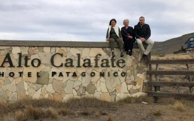 Patricia Bullrich en Alto Calafate.