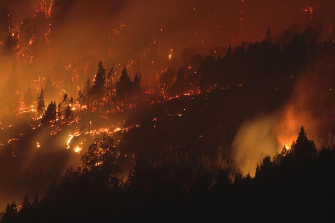 Incendios en Chubut