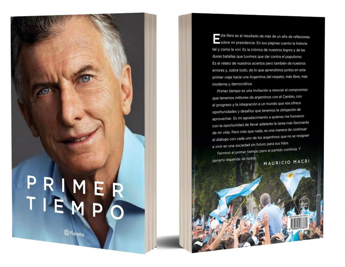 Mauricio Macri, libro Primer Tiempo, NA