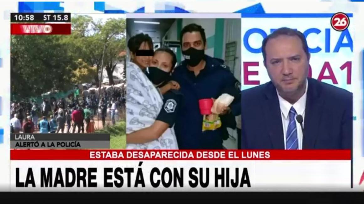 Laura, la testigo de Luján que vio a CS, el secuestrador de M, Canal 26	