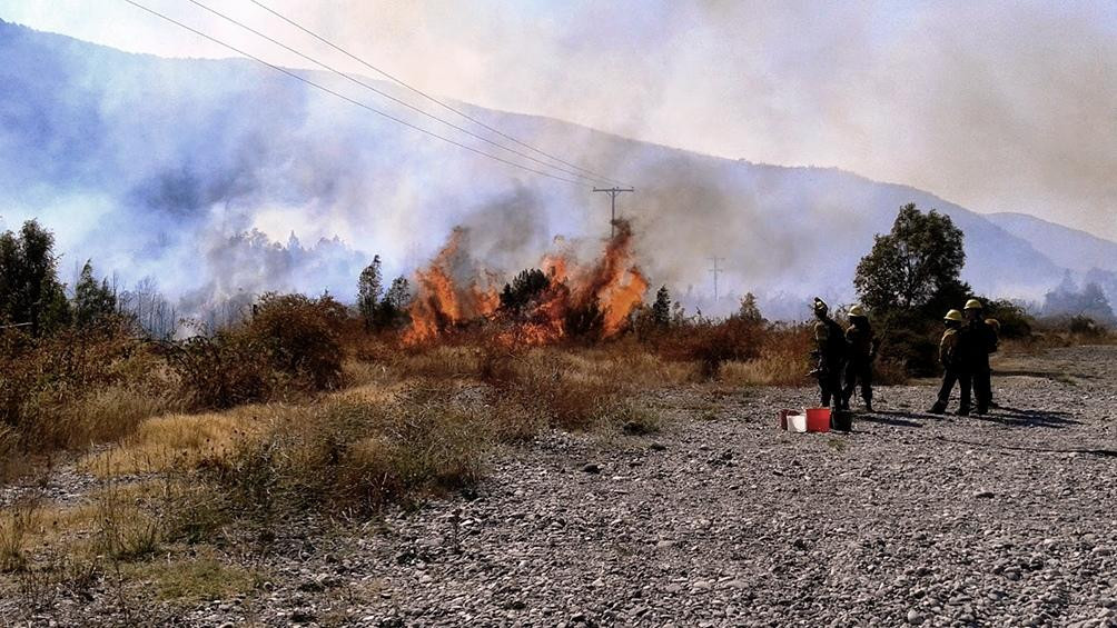 Incendios en Chubut