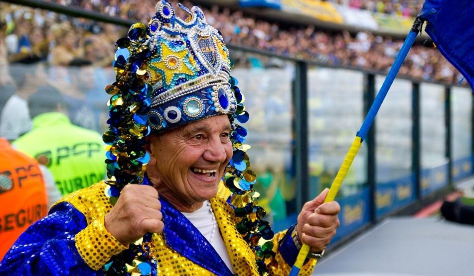 Oscar Laudonio, el Loco Banderita, Boca Juniors