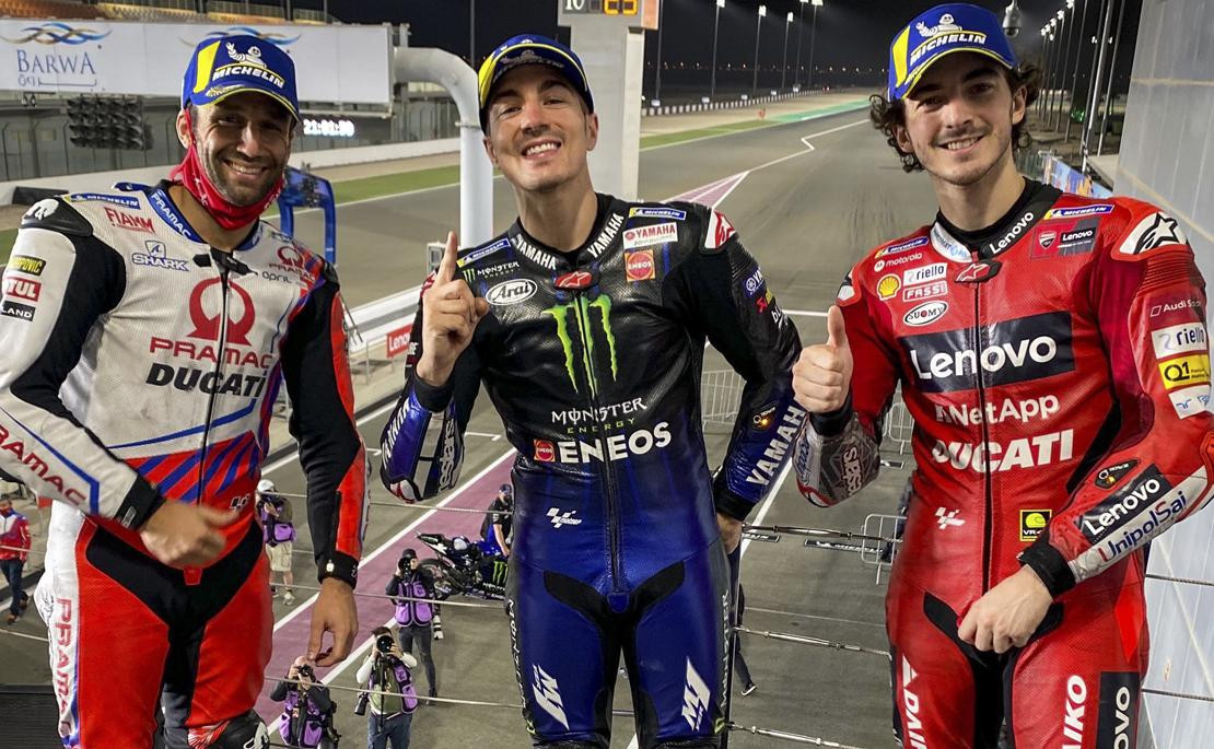 triunfo de Maverick Viñales, Moto GP, motociclismo, Foto NA