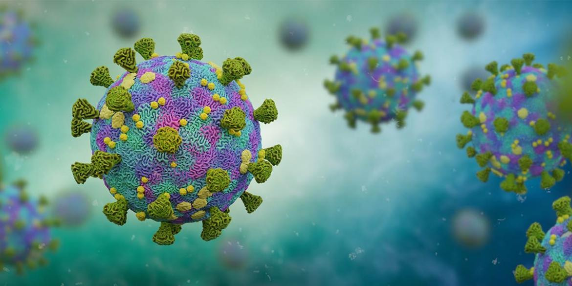 Coronavirus en el mundo, foto artística