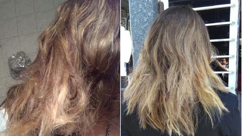 Indemnización por pelo quemado en peluquería de Mendoza