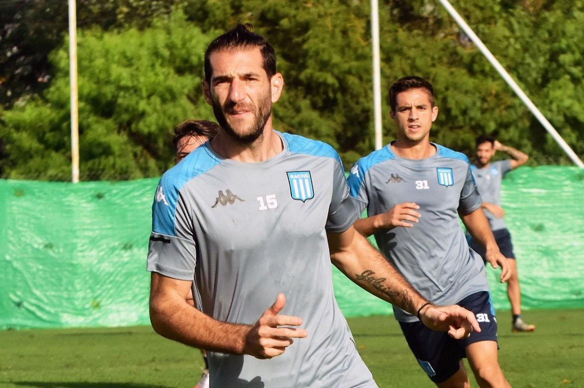 Ignacio Piatti, Racing Club, entrenamiento, fútbol argentino, NA