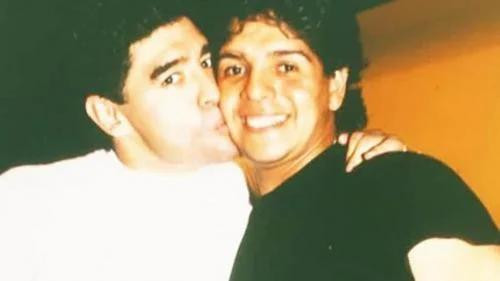 Lalo Maradona y Diego Maradona