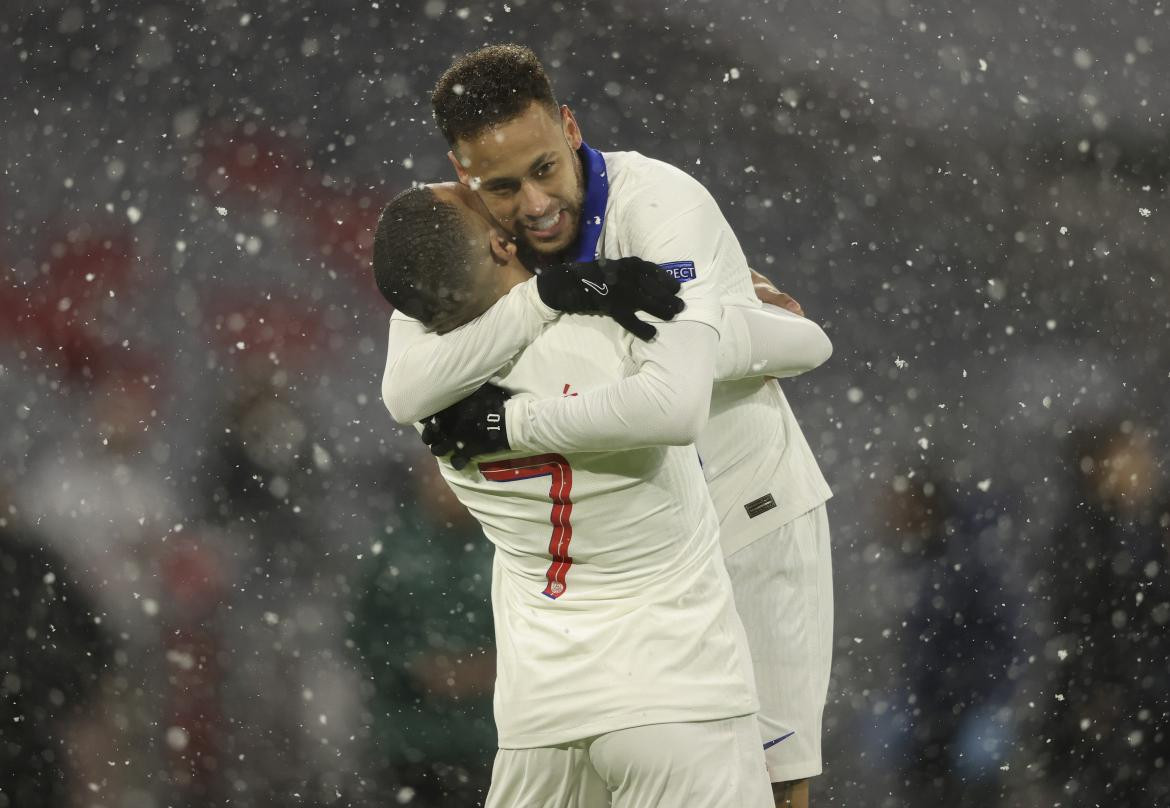 Festejo del PSG ante el Bayern Munich por Champions League, AGENCIA NA